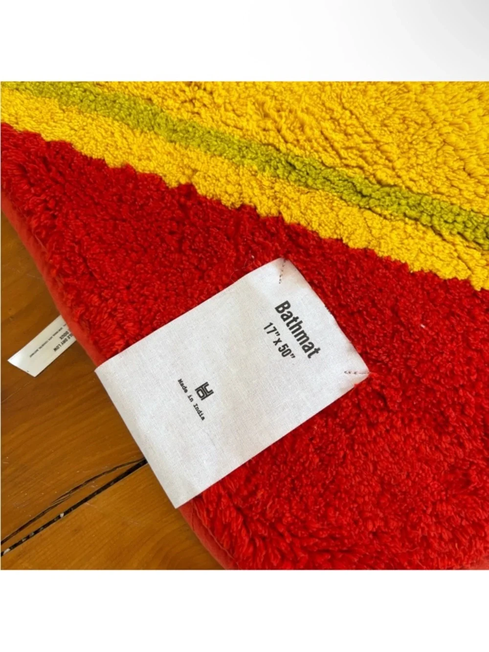 NWT Urban Outfitters Hot Sauce 'The Hottest' Chili Bottle Bath Rug